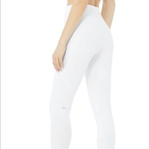 Alo White 3/4 leggings XS